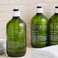 Olive Oil Skincare Co Pump Dispensers, Naturally Nourished Hand &amp; Body Lotion, 500mL