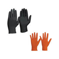 Prochoice Disposable Nitrile Powder Free, Heavy Duty, Black Gloves