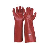 ProChoice Red PVC Gloves 45cm