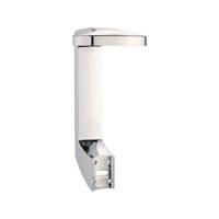 P+W Single Wall Holder, chromer - self adhesive