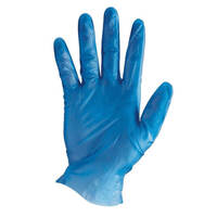 Eco Blue  Vinyl Disposable Glove