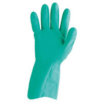 Nitrile 33s  Green Nitrile Heavy Duty Gloves