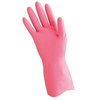 Tuff Pinks  Silver Lined Rubber Glove
