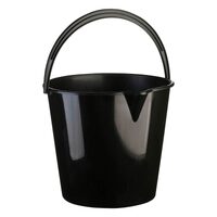 9.6L Spout Bucket - Black