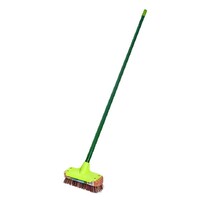 Timber Deck Scrub with handle - 200mm Head
