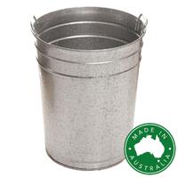 Civic Galvanised Bin 55L Litre