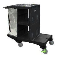 Brix Janitor Cart Chassis includes 120 litre Bag &amp; components in Brix Chassis only