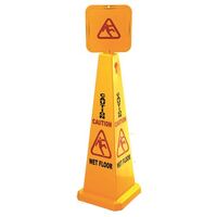 Caution Wet Floor Cone 1170mm tall