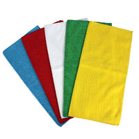 All Purpose Microfibre Cloths  - Red - 40cm x 40cm 280gsm - (50 in display box) 