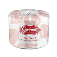 Sorbent Professional Soft Touch Toilet Tissue 2 Ply 400 Sheets