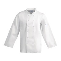 Whites Vegas Unisex Chef Jackets Long Sleeve White