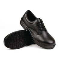 Slipbuster Lite Lace Up Safety Shoes Black
