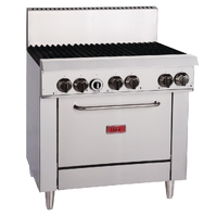 Thor 6 Burner Gas Oven Range TR-6F