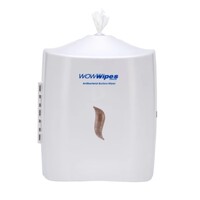 WOW Wipes Wall Mounted Dispenser - WHITE