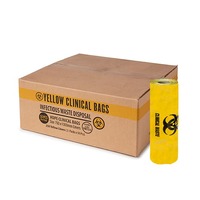 Austar Packaging Clinical Waste Bag HDPE - 50/Pack